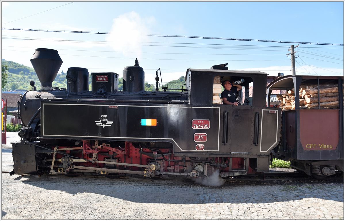 764.435  Bavaria  bereit zur Abfahrt ins Wassertal. Viseu de Sus (11.06.2017)