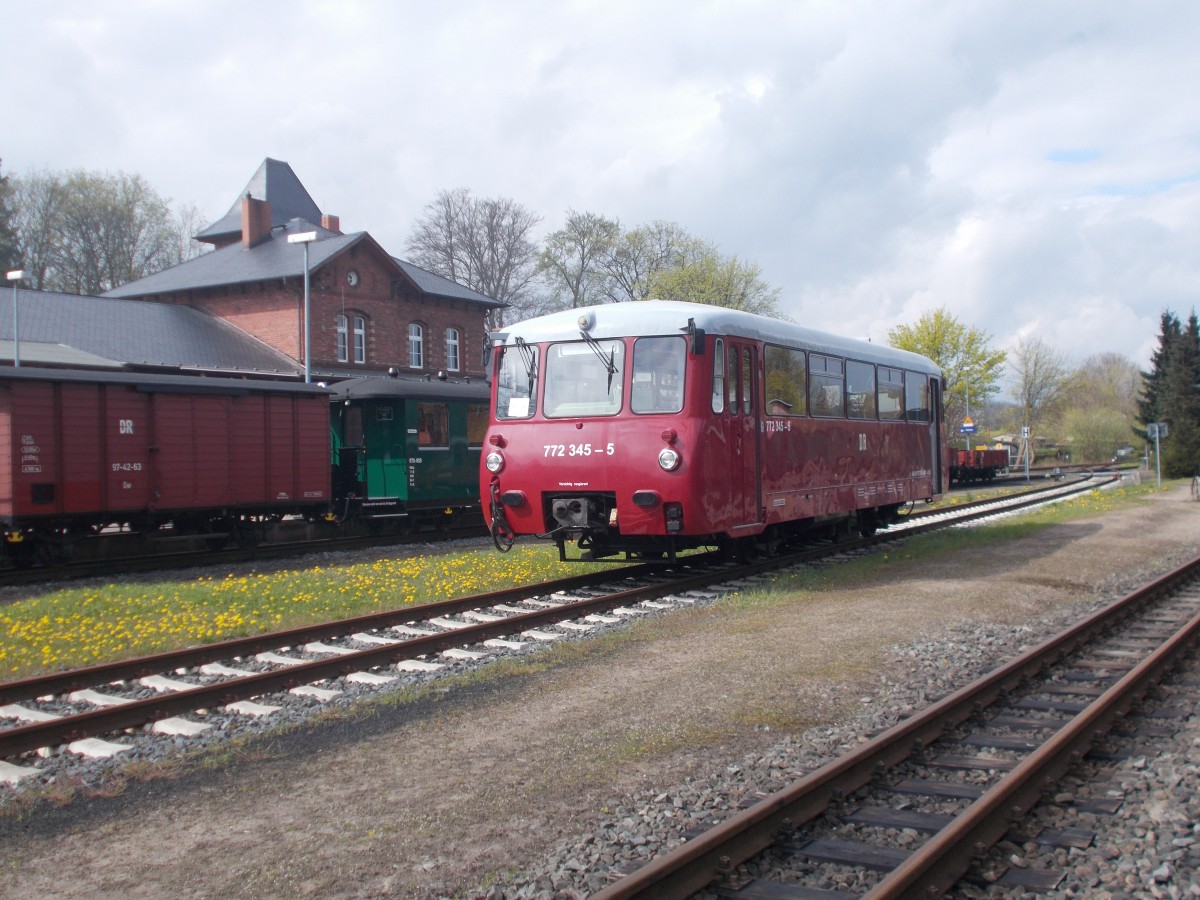 772 345 defekt,am 26.April 2015,in Putbus.