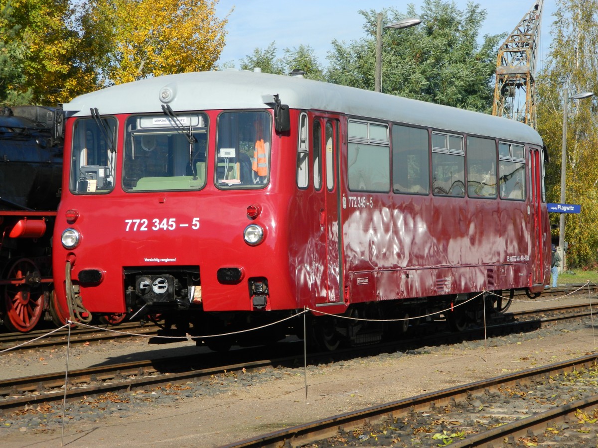 772 345 zu Gast beim Saisonabschlufest im Museums-BW Leipzig-Plagwitz am 19. Oktober 2013
