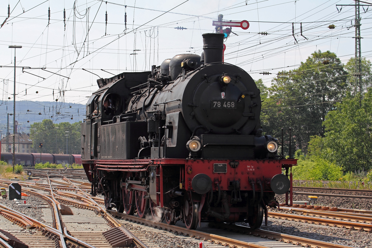 78 468 im DB Museum Koblenz-Lützel 22.6.2019