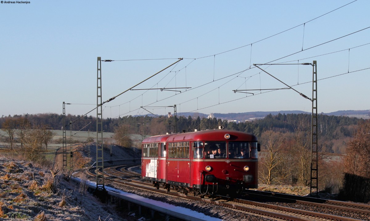 796 625-2 und VS 97 604 als DPE ***** (Tübingen-Maulbronn Stadt) bei Eutingen 5.1.15