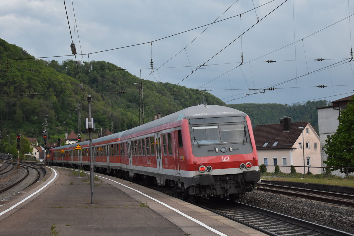 80-34 122 am Zugschluss des Lr nach Ulm, Geislingen(Steige) Mai 2019