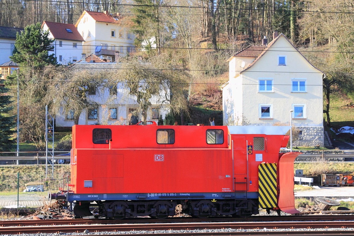 80 80 970 5 015-3 Klima Schneepflug in Kronach am 29.01.2016.