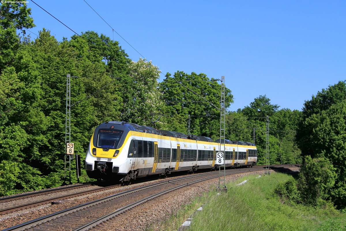 8442 306 als RB 19648 (Mühlacker-Bruchsal) bei Maulbronn West 7.5.20