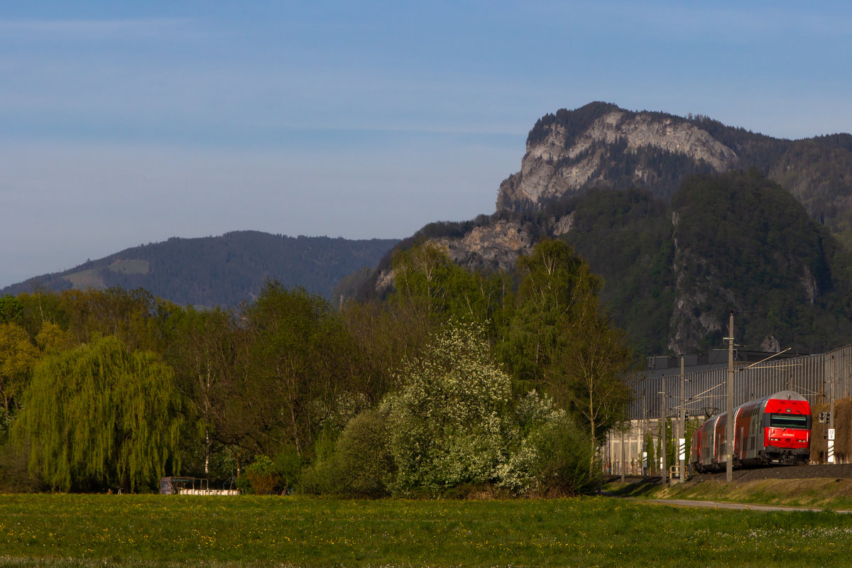 86-33-033-0 kurz hinter Altach gen Götzis. 17.4.20