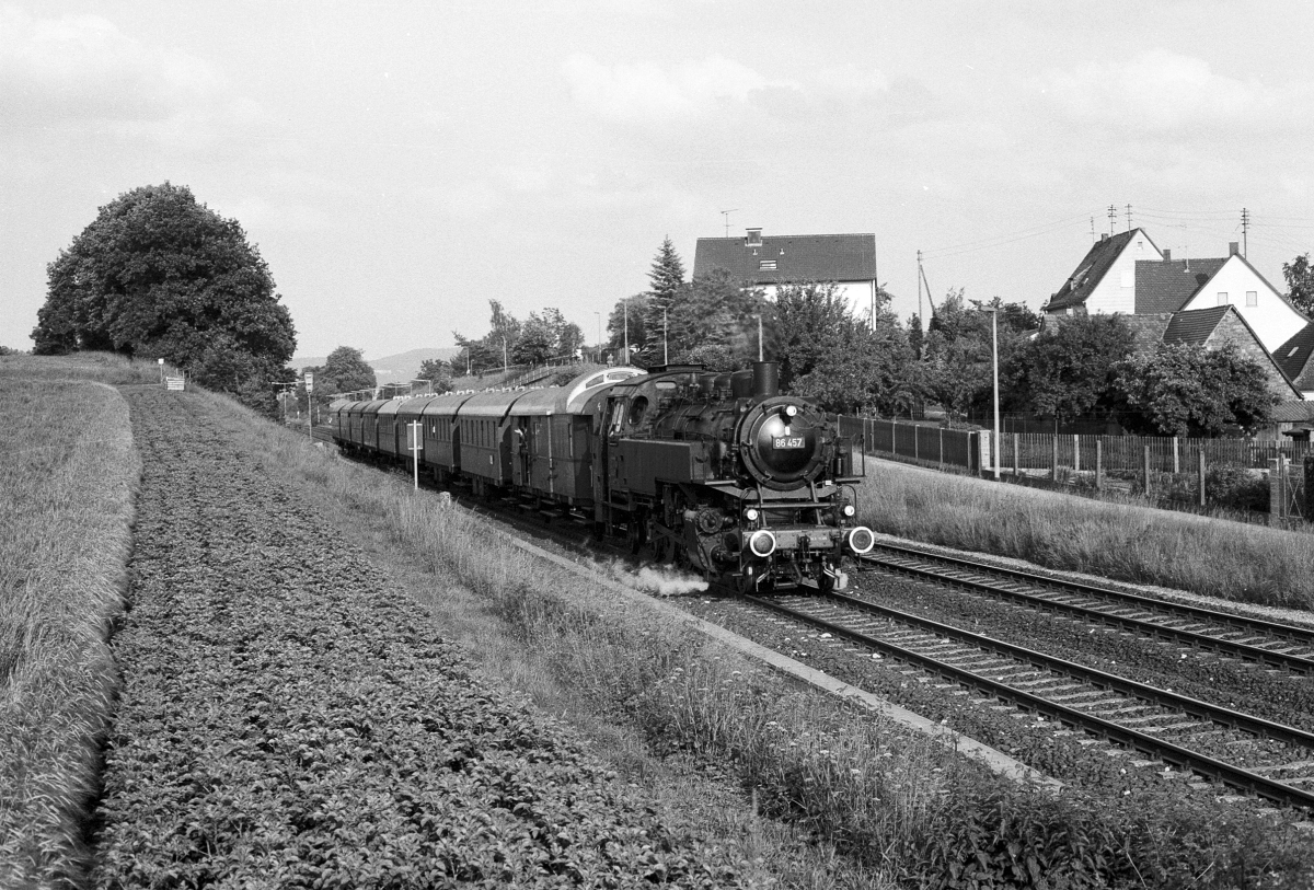 86 457 im August 1985 bei Reichenschwand.