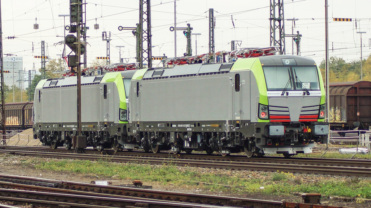 91 85 4 475 413-1 / 412-3 der BLS 
Weil a.R. am 20.10.17 