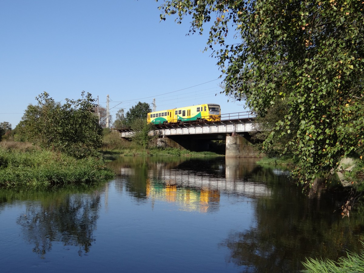 914 004 zusehen am 02.10.13 in Jindrichov. 