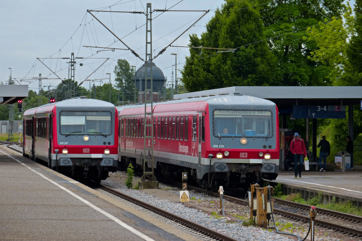 928 267 und 928 234 Crailshem 30.05.2015