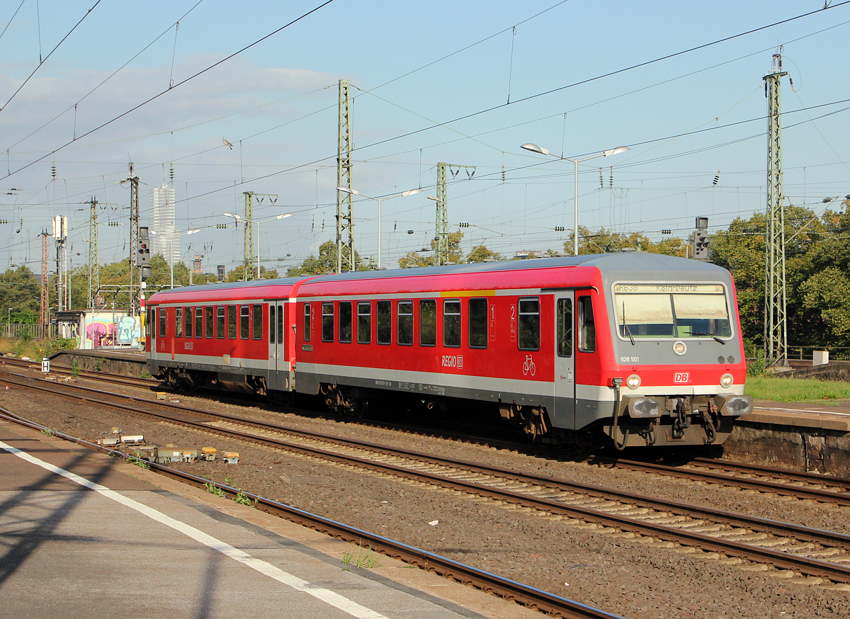 928 501 in Kln Messe/Deutz am 15.09.2013