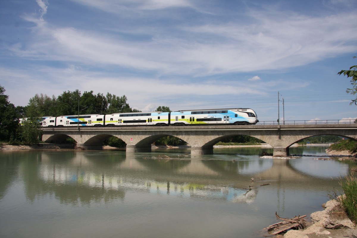 93 085 4010 603-7 CH-WSTBA Salzburg Saalachbrücke 26.07.2013