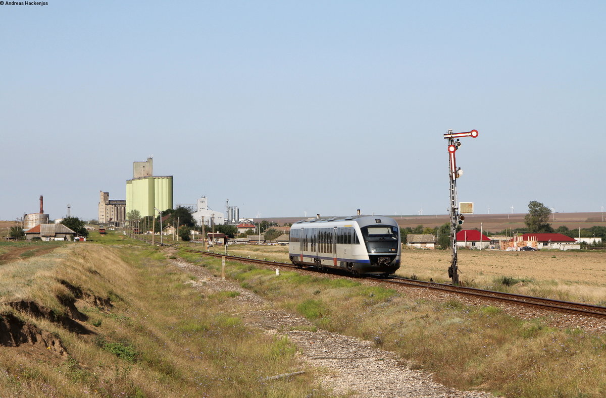 96 2507-3  als IR 1989 (Bucuresti Nord Gara A-Tulcea Oras) bei Nicolae Balcescu 30.8.17