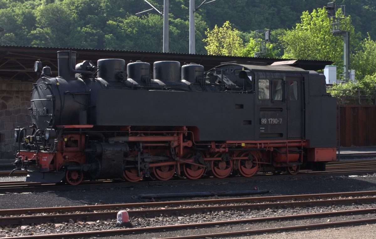 99 1790-7  kalt abgestellt in Freital Hainsberg.12.05.2014 10:01 Uhr. 