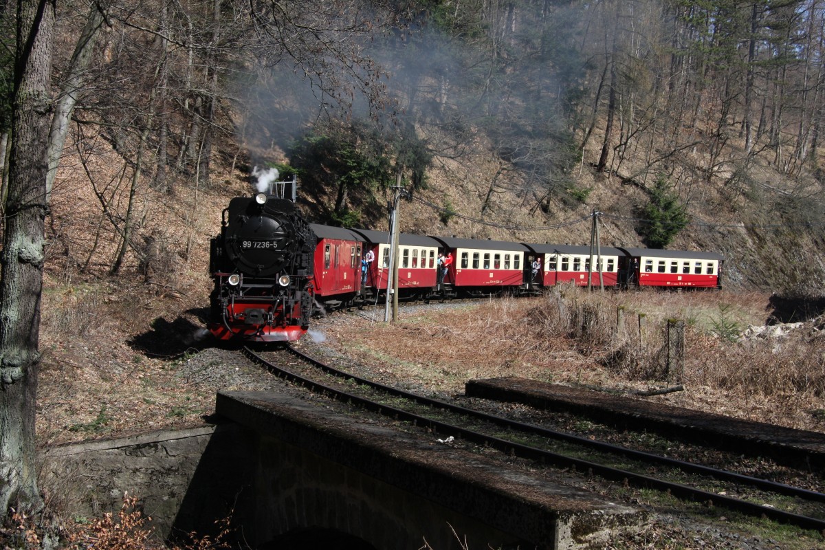 99 7236-5 bei Steinerne Renne 02.04.2011