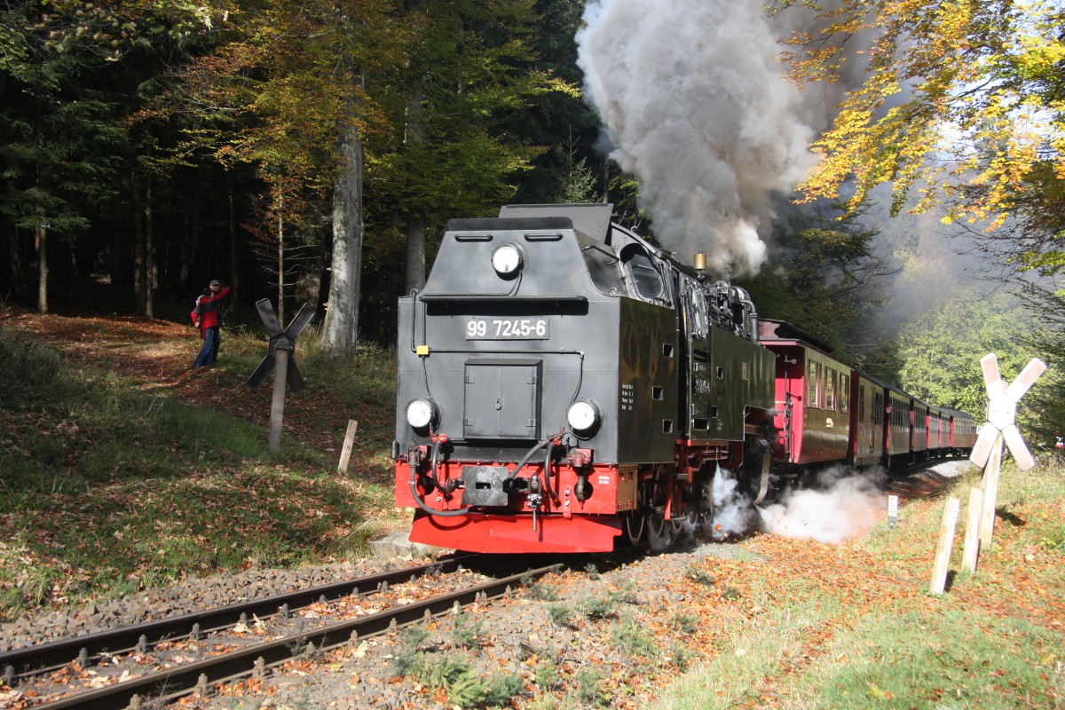 99 7245-6 bei Elend 23.10.2010