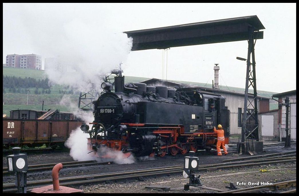 991788 unter Bockkran im BW Oberwiesenthal am 6.6.1991