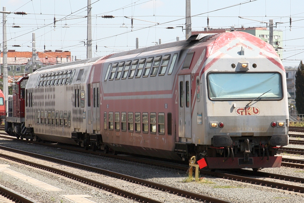 A-GKB 50 81 86-29 204-3 Bfmpv-d am 18.August 2025 in Graz Köflacherbahnhof.