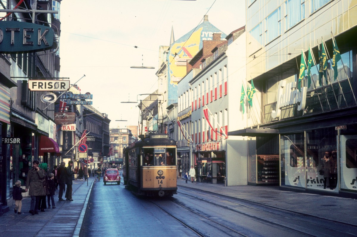 Aarhus ÅS SL 1 (Scandia-Tw 14) Søndergade am 6. November 1971.