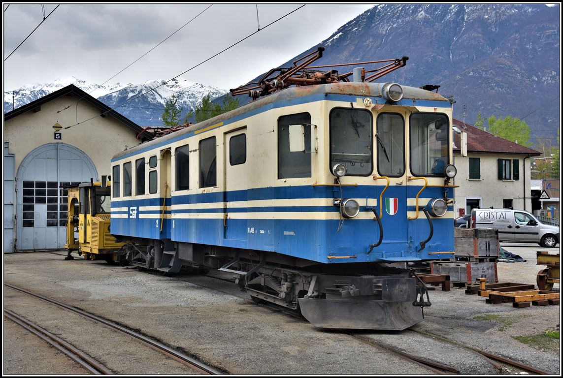 ABDe 4/4 16 in Domodossola. (10.04.2019)