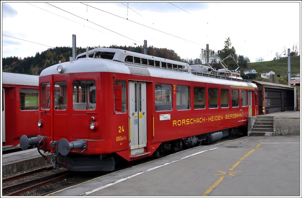 ABDeh 2/4 24 in Heiden. (11.11.2014)