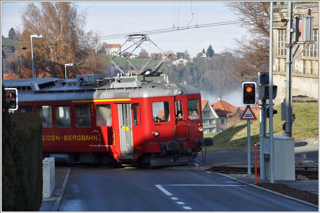 ABDeh 2/4 24 trifft in Heiden ein. (08.12.2015)