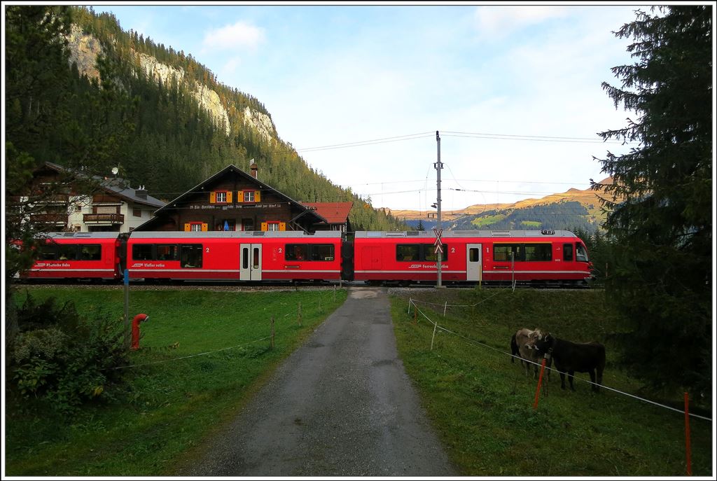 ABe 8/12 3512 in Litzirüti. (12.10.2014)