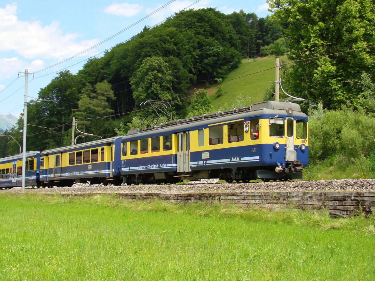 ABeh 4/4 307 - Wilderswil - 07/06/2012