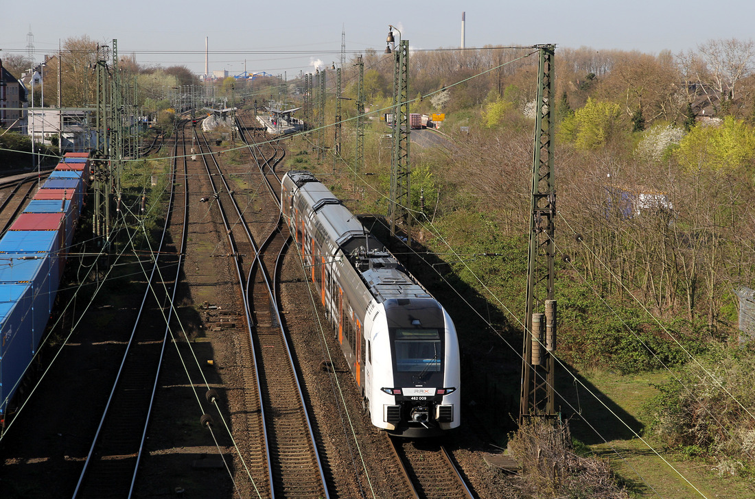 Abellio 462 009 // Bahnhof Rheinhausen // 1. April 2019