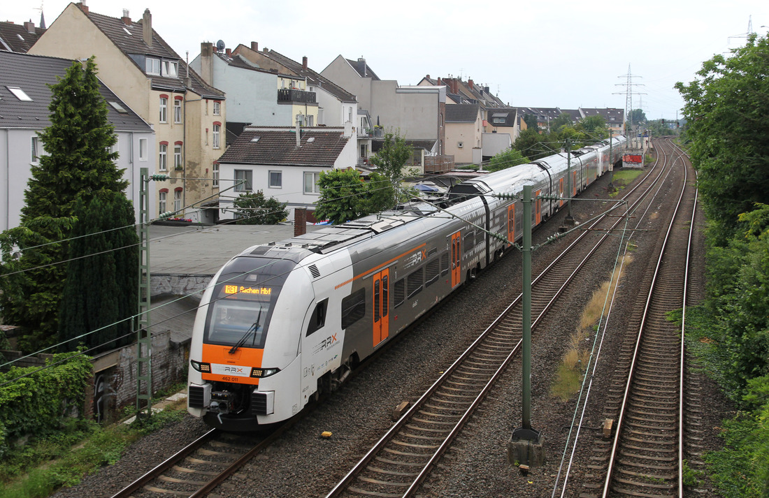 Abellio 462 011 + 462 008 // Düsseldorf-Eller (Umleiter) // 10. Juli 2021