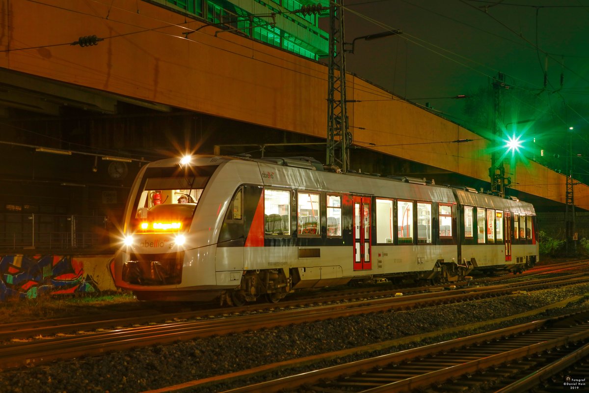 abellio 648 008 als S7 in Wuppertal, Dezember 2019.