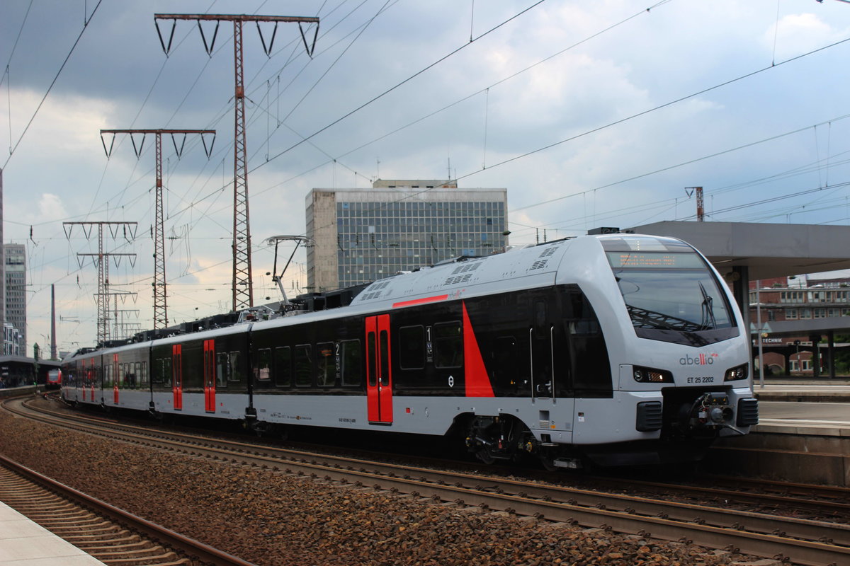 Abellio FLIRT3 1429 009 in Essen während einer Schulungsfahrt am 17.6.16