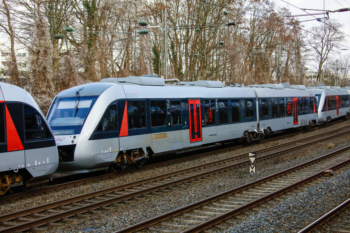 abellio Lint in Wuppertal, Januar 2022.