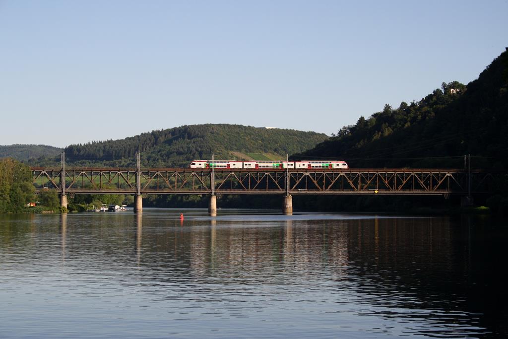 Abendliche Partie an der Moselbrücke in Bullay am 05.08.2020 (CFL-Kiss)