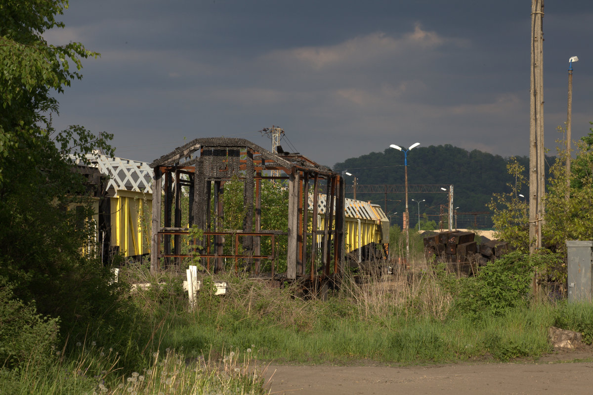 Abgerannt, ausgedient in Jelenia Gora.20.05.2016 17:58 Uhr.