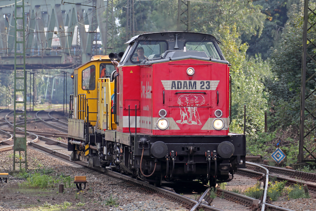 ADAM 23 (202 240-8) durchfährt Recklinghausen-Süd 23.9.2015
