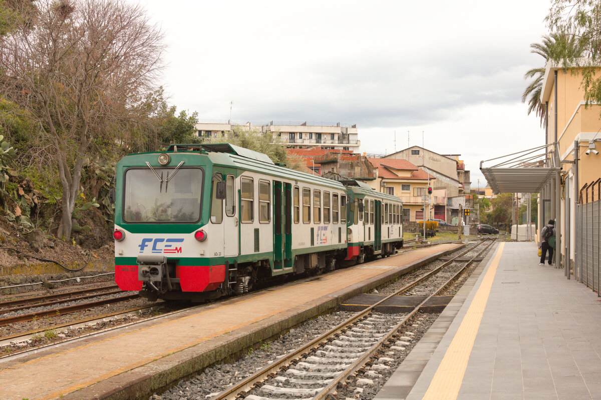 ADE23+24 haben am 03.04.2023 die Station Adrano erreicht. 