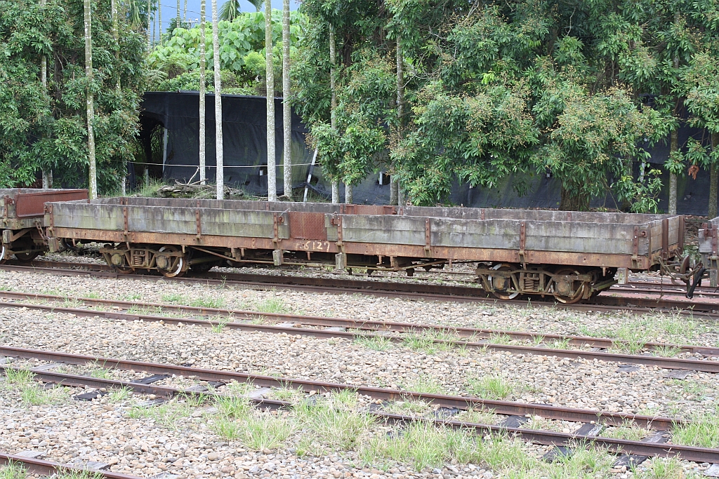 AFR Flachwagen 6127 am 06.Juni 2014 in der Jhuci Station.