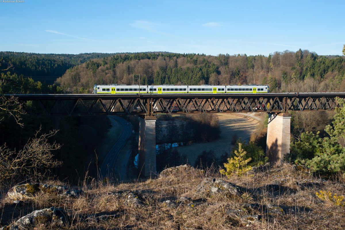 ag 84184 von Plattling nach Neumarkt (Oberpf) kurz vor Beratzhausen, 04.03.2017