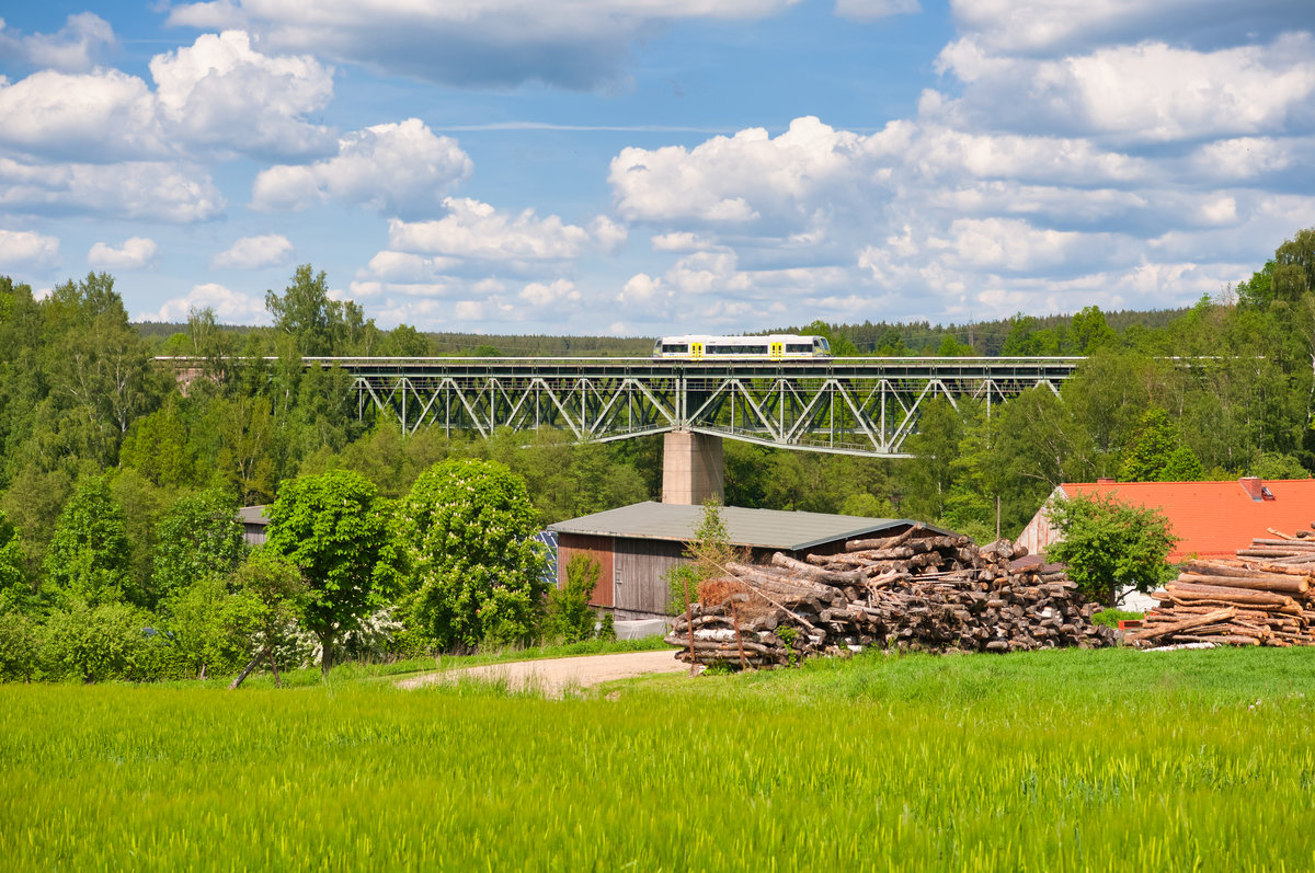 ag 84605 (Coburg - Bad Steben) bei Oberthölau, 01.06.2019