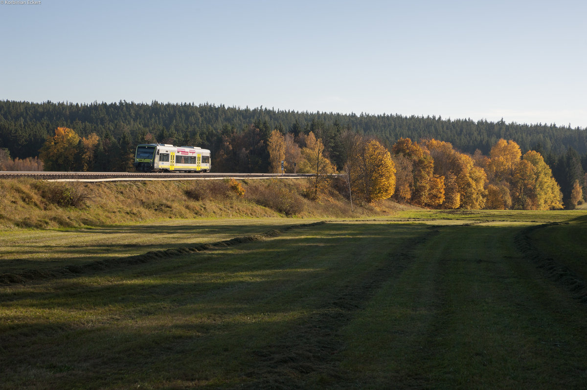 ag 84671 von Marktredwitz nach Bad Steben bei Marktleuthen, 17.10.2017