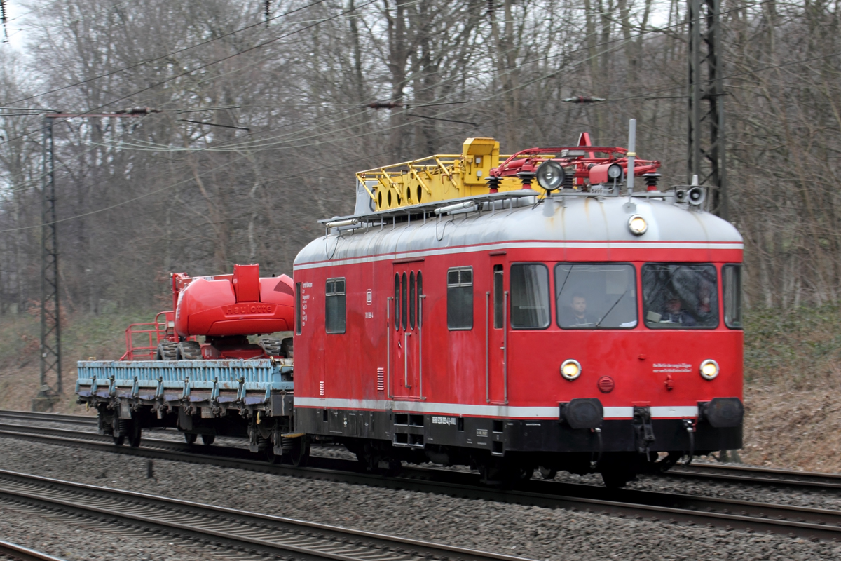 Aggerbahn 701 099-4 am Abzweig Lotharstraße in Duisburg 20.3.2020