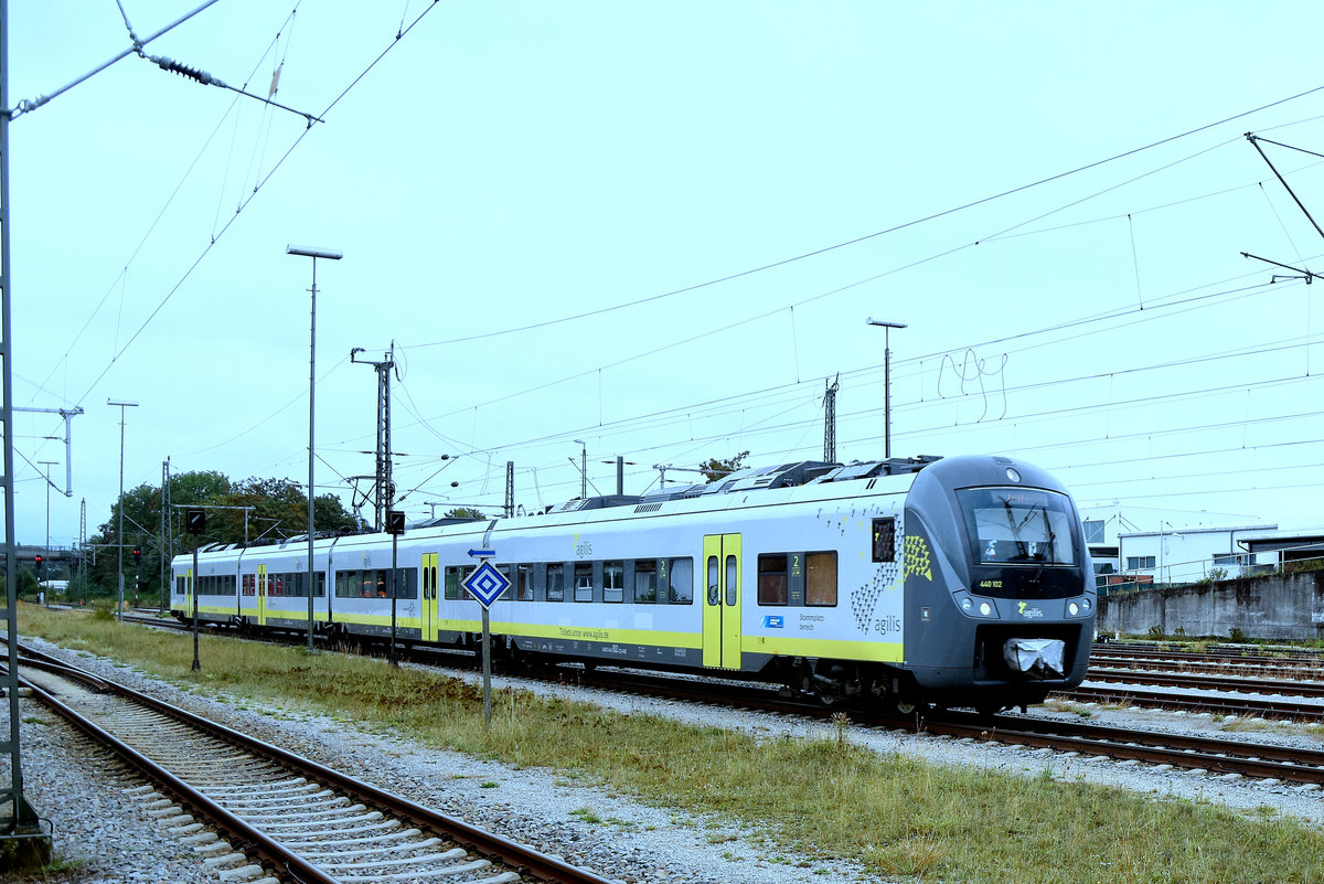 Agilis 440 102 auf dem Weg nach Ingolstadt in Neustadt an der Donau.2.9.2018