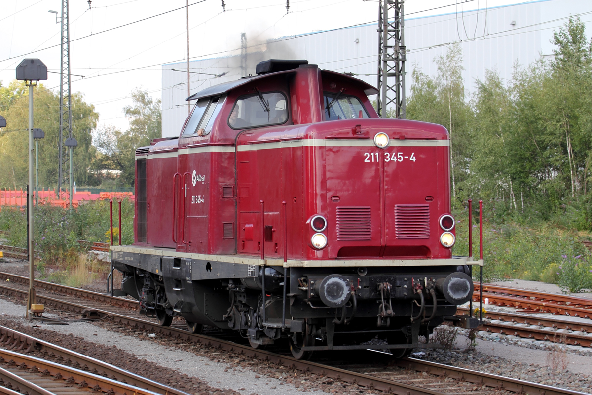 AIXrail 211 345-4 in Recklinghausen-Süd 2.9.2019