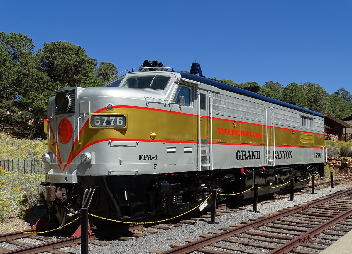 Alco FPA-4 #6776 der Grand Canyon Railway am 20.9.2017 in Grand Canyon Village