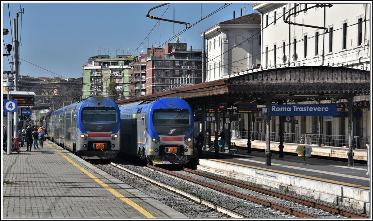 ALe 426/506 in Roma Trastevere. (24.02.2020)