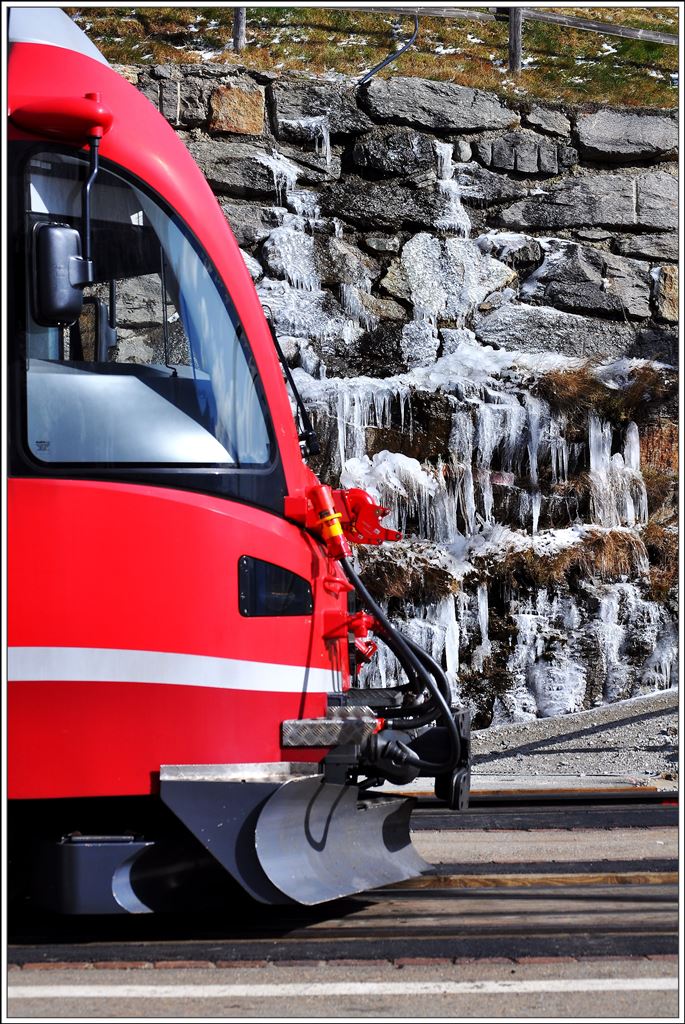  Allegra on Ice  hier in Alp Grüm. (23.10.2014)