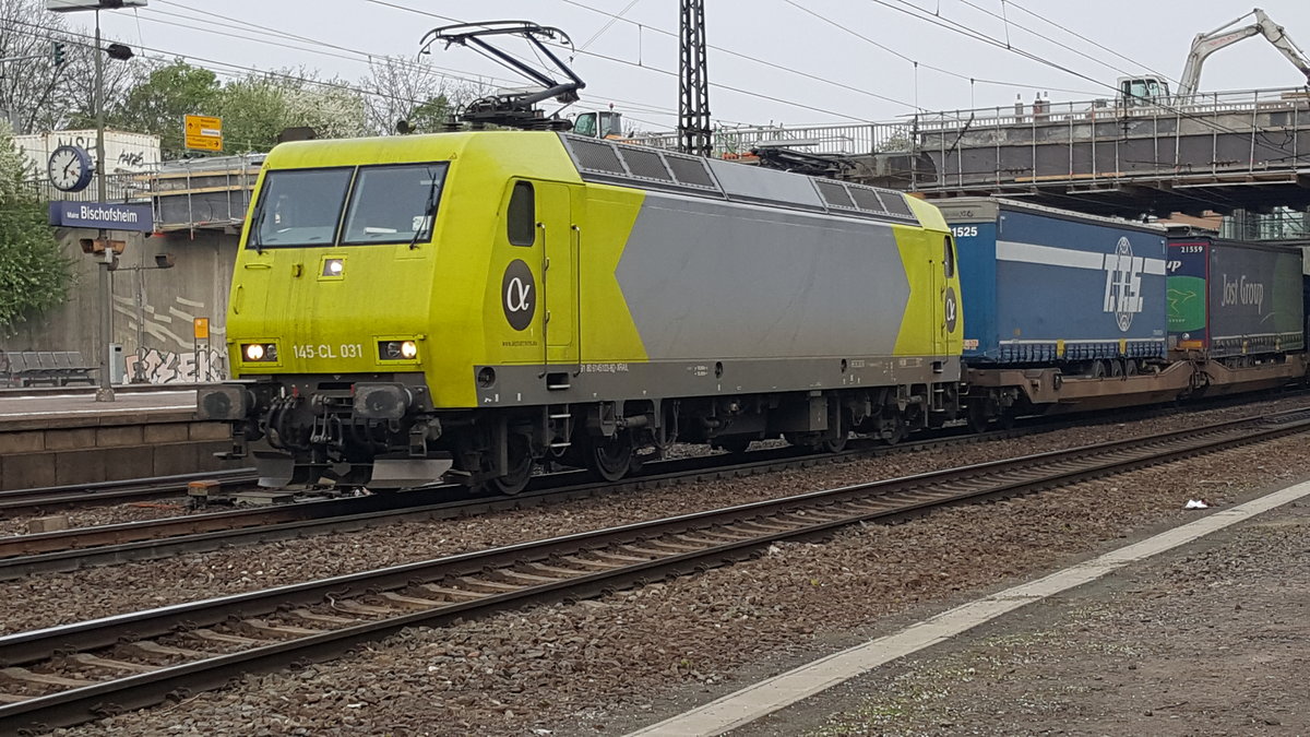 Alpha Trains 145-CL 031 Mz.-Bischofsheim 5.4.2017