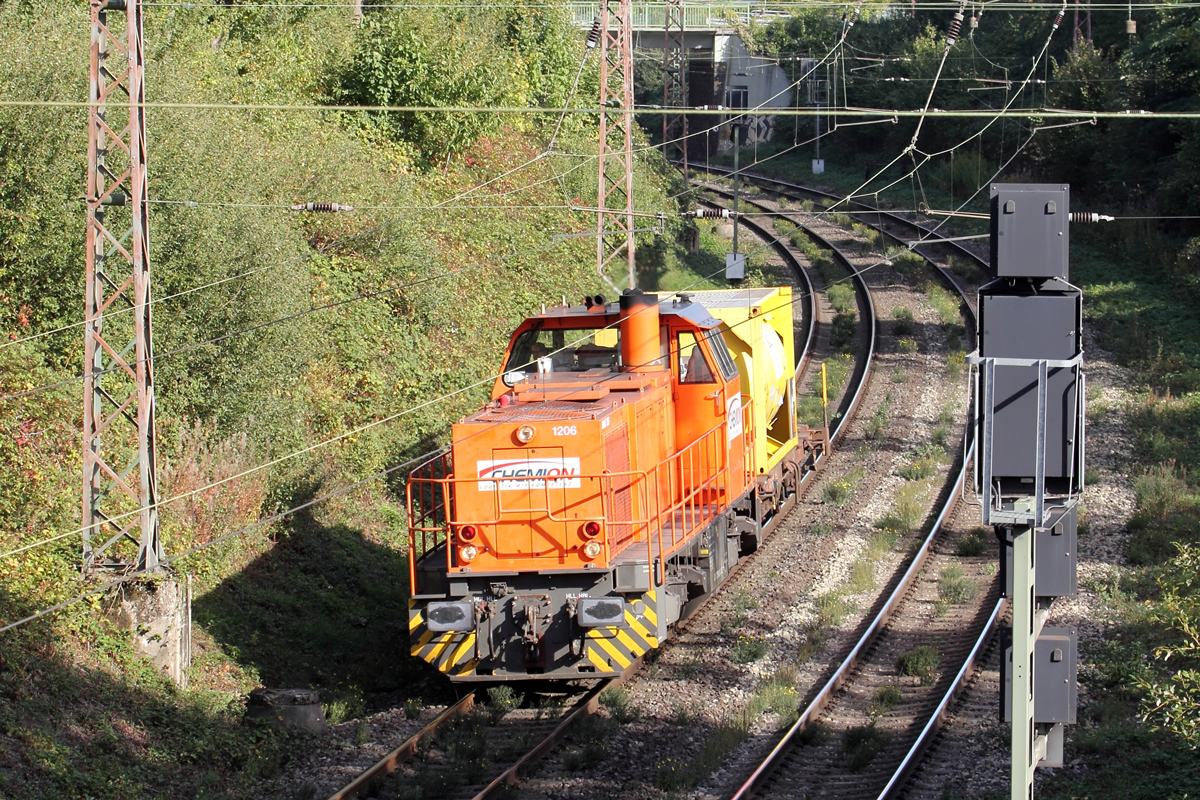ALS 275 002-4 in Diensten von Chemion auf der Hamm-Osterfelder Strecke in Recklinghausen 7.10.2022
