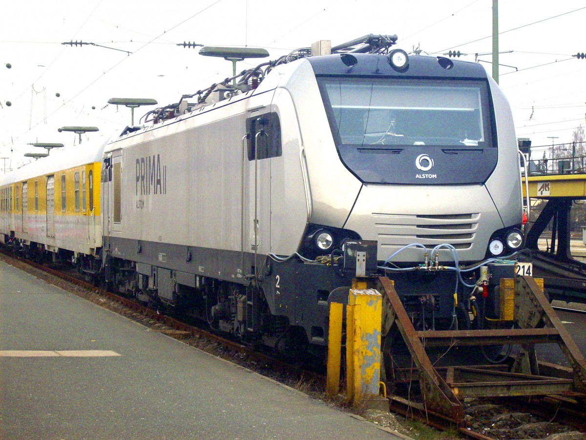 Alstom Prima2 mit Messzug am 23.03.2013 in Bamberg