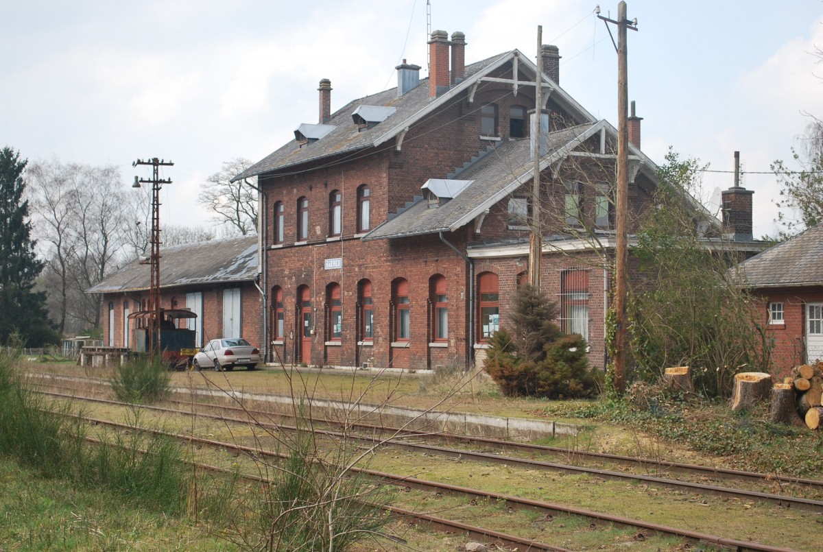Alter Bahnhof Raeren (25. März 2014)